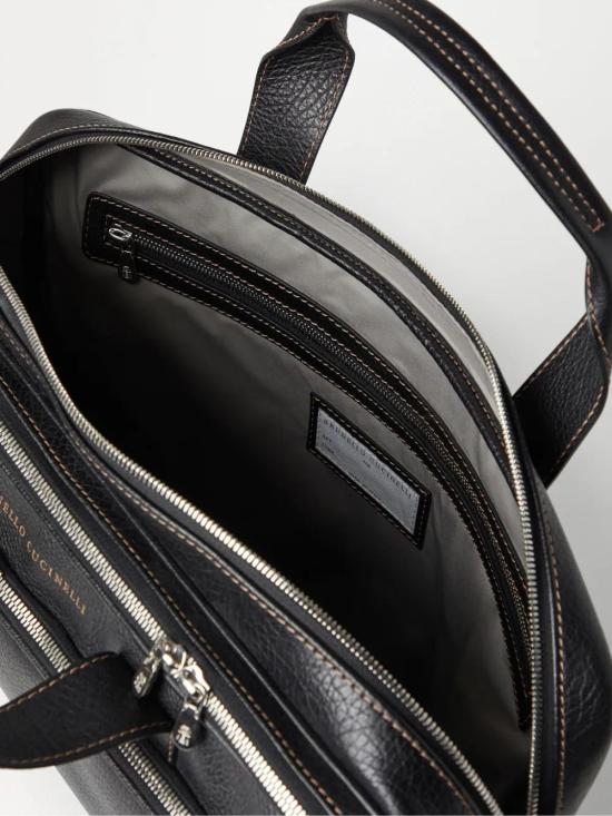  브루넬로 쿠치넬리 토트백 MBZIBU391C101 black - BRUNELLO CUCINELLI