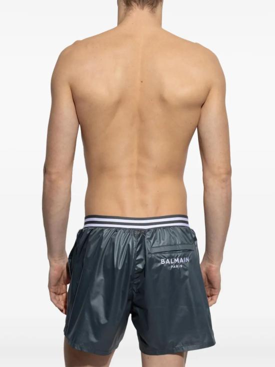  발망 스윔팬츠 BWB641600 anthracite - BALMAIN