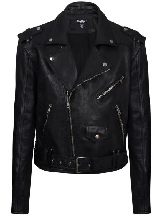  발망 바이커 자켓 DH1TD501LD23 black