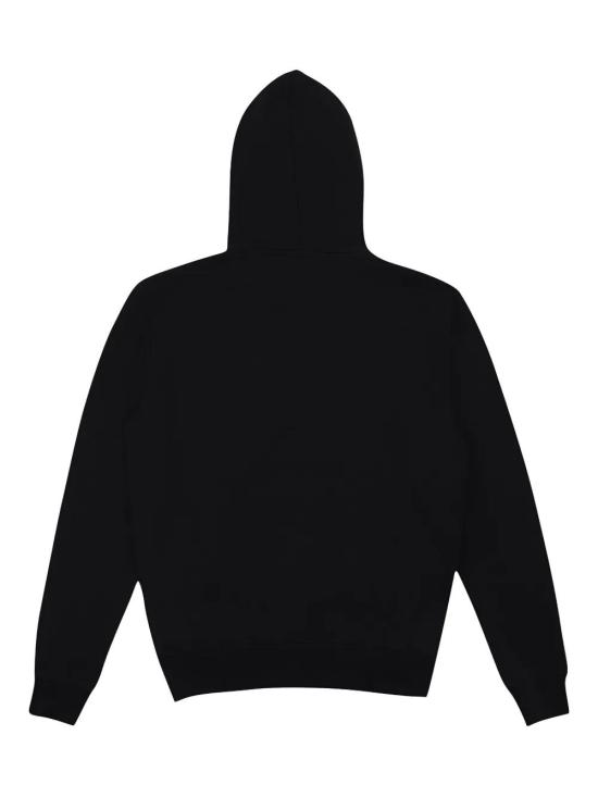  발망 후드 티셔츠 BH1JR002BB65BLACKRED black - BALMAIN