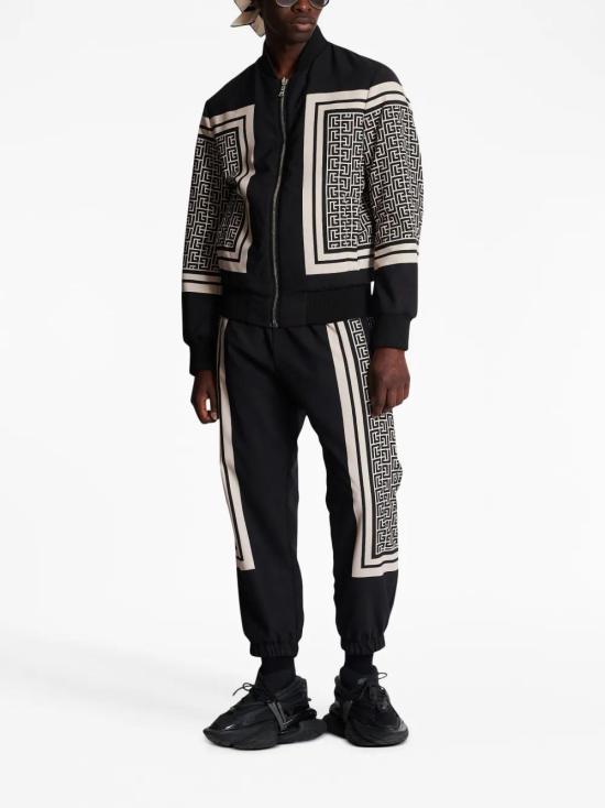  발망 봄버 자켓 BH1TF354XG25 black - BALMAIN