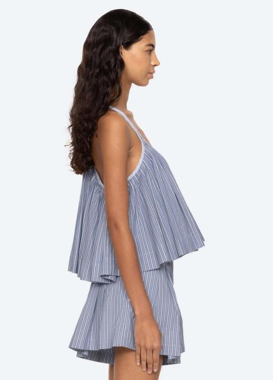  씨뉴욕 민소매 티셔츠 씨 나이 헬미 - SEA NY