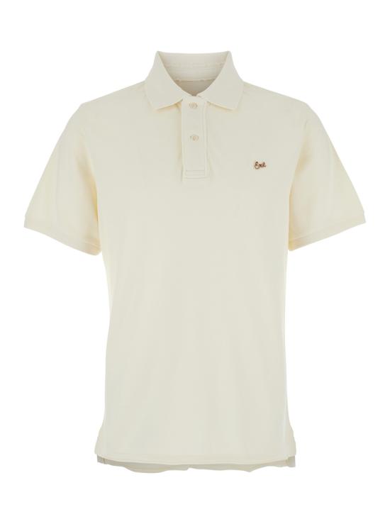 25SS 이알엘 폴로 티셔츠 ERL10T004DIRTYWHITE White