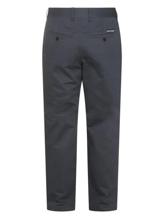  메종키츠네 치노 팬츠 OM01101WW9043 dark grey - MAISON KITSUNE