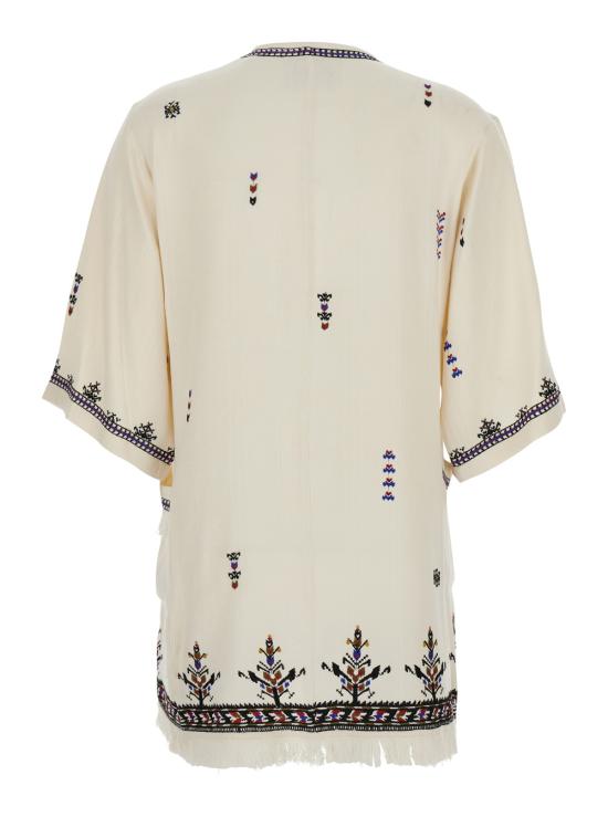 25SS 이자벨마랑에뚜왈 숏 원피스 RO0661FAC1J10E23EC White - ISABEL MARANT ETOILE