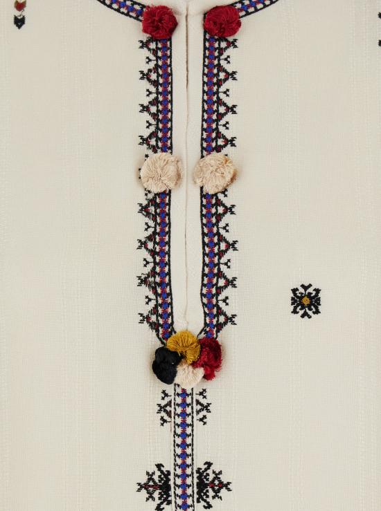 25SS 이자벨마랑에뚜왈 숏 원피스 RO0661FAC1J10E23EC White - ISABEL MARANT ETOILE