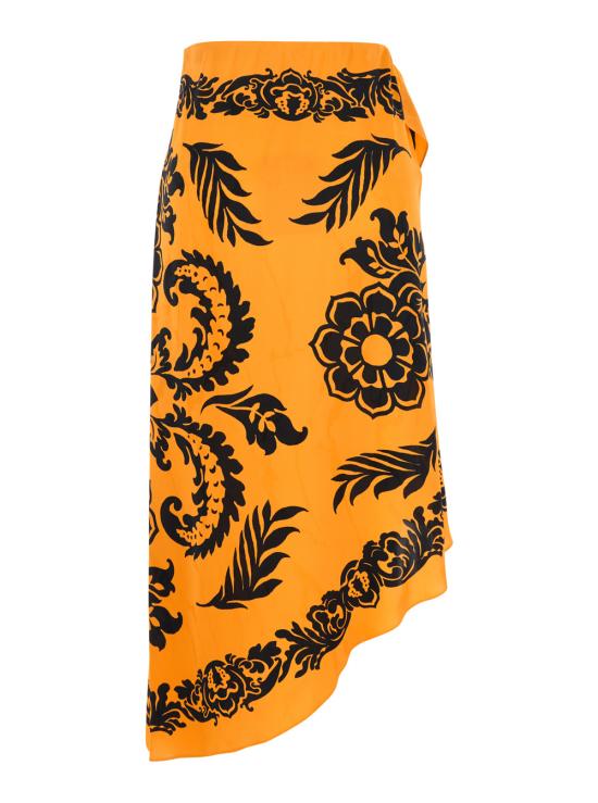 25SS 에트로 스커트 WRFA013099SP4E6X0850 Orange - ETRO