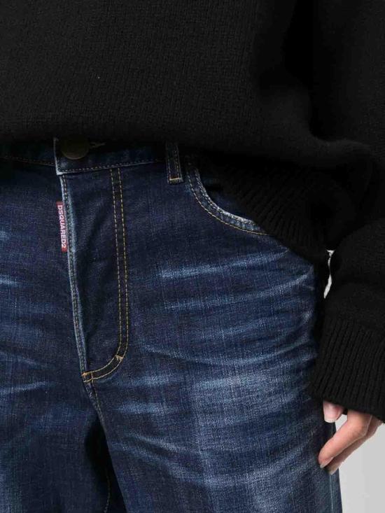  디스퀘어드2 스트레이트 팬츠 S75LB0799S30664470 Dark Blue - DSQUARED2