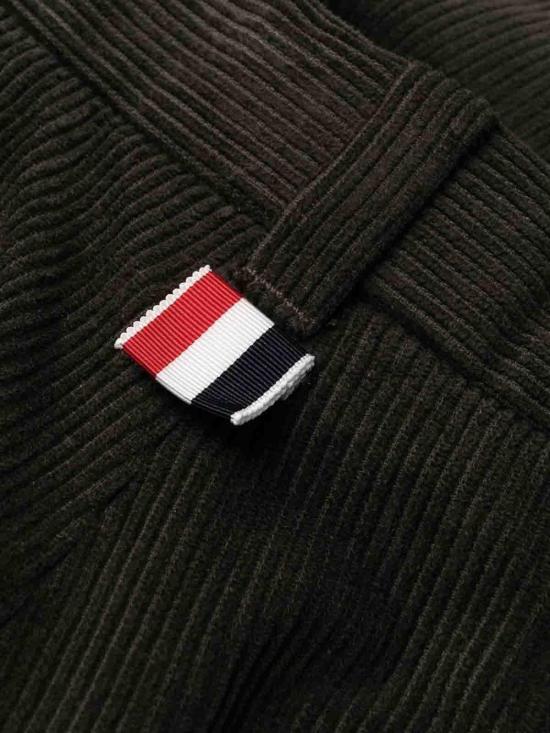  톰브라운 스트레이트 팬츠 MTU320UF0220205 Dark Brown - THOM BROWNE