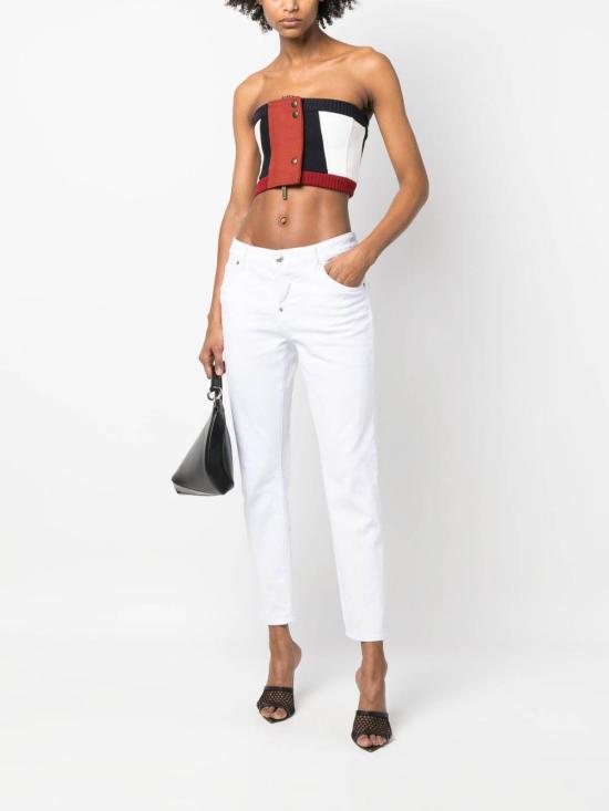  디스퀘어드2 민소매 티셔츠 S72NC1051S53003965 Dark Red - DSQUARED2