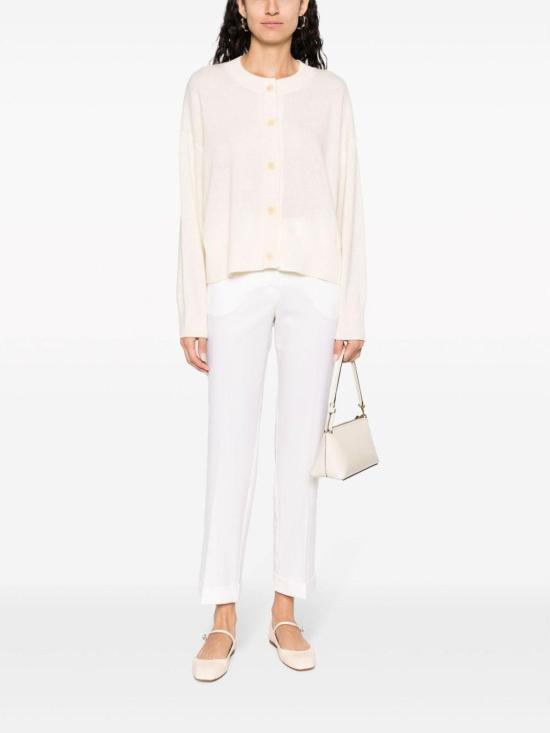  파로쉬 스트레이트 팬츠 D231495LILIUXY23002 White - PAROSH