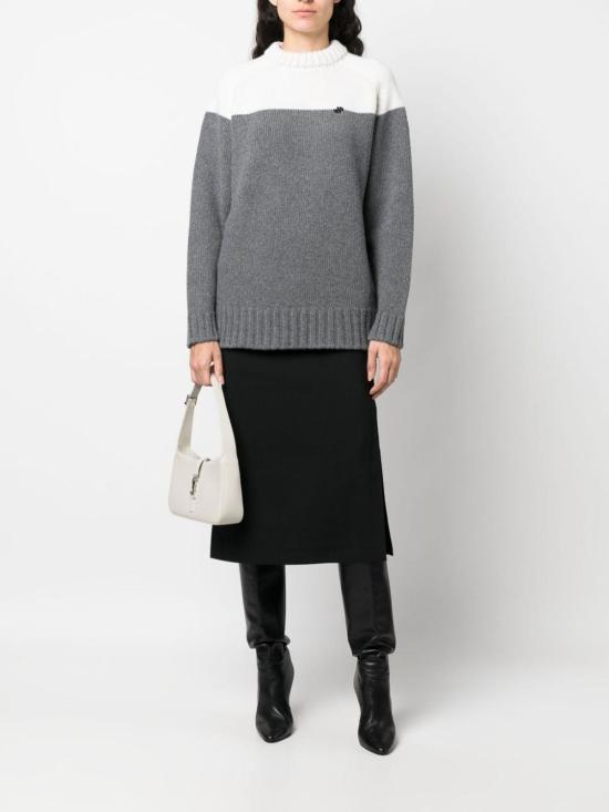  파투 긴팔 티셔츠 KN1458043963A Grey - PATOU