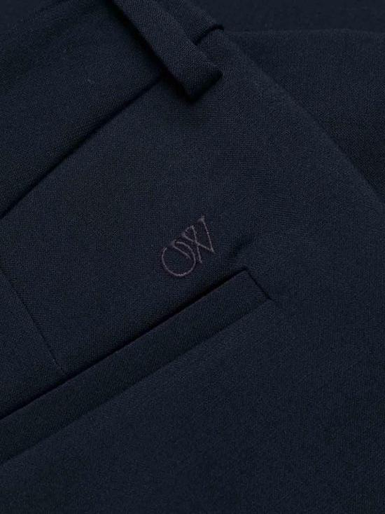  오프화이트 스트레이트 팬츠 OWCO008F23FAB0014747 Blue - OFF WHITE