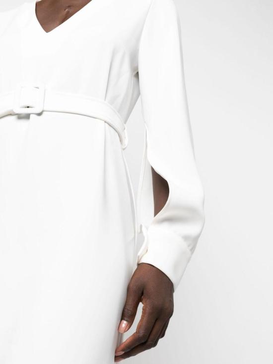  파로쉬 미디 스커트 D725218POKER002 White - PAROSH