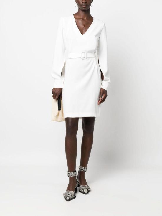  파로쉬 미디 스커트 D725218POKER002 White - PAROSH