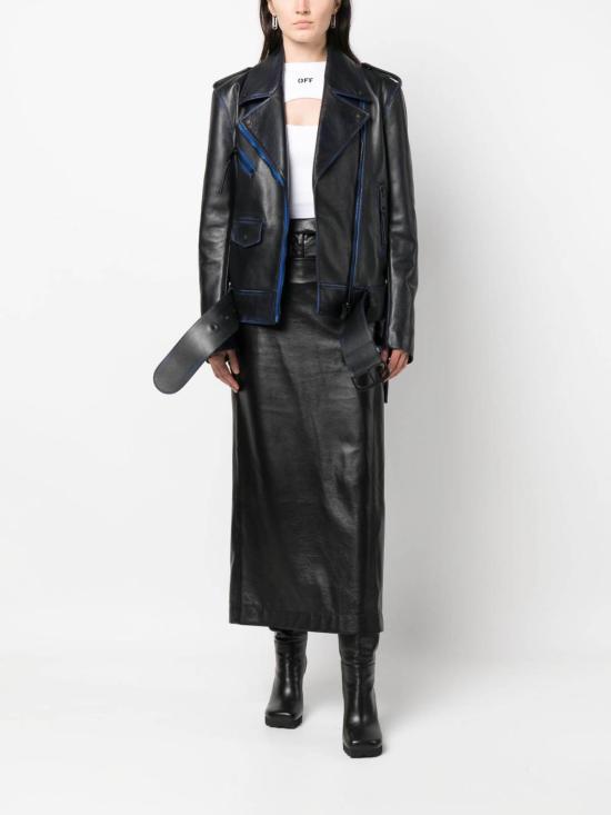  오프화이트 자켓 OWJG013F23LEA0014701 Light Blue - OFF WHITE