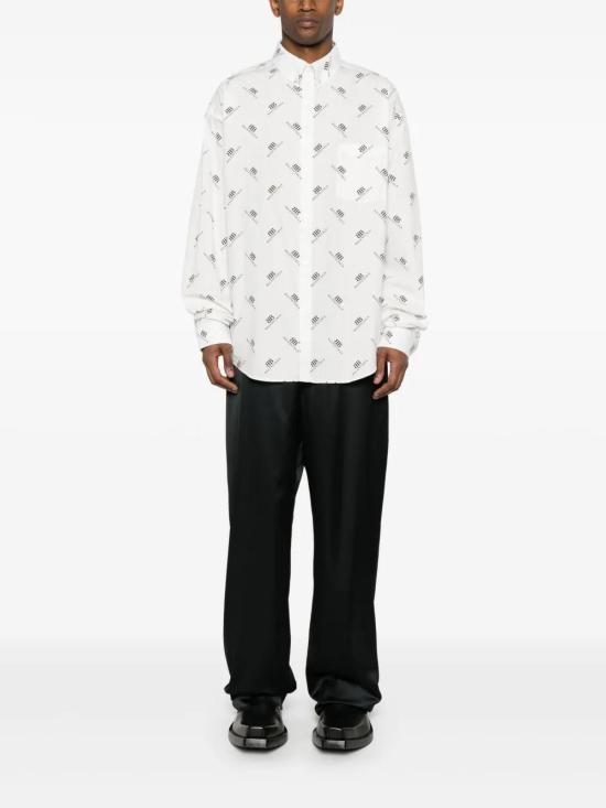  발렌시아가 긴팔 셔츠 662983TQL14 white - BALENCIAGA