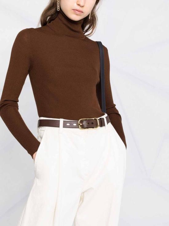  파로쉬 터틀넥 D512552XLEILA23029 Dark Brown - PAROSH