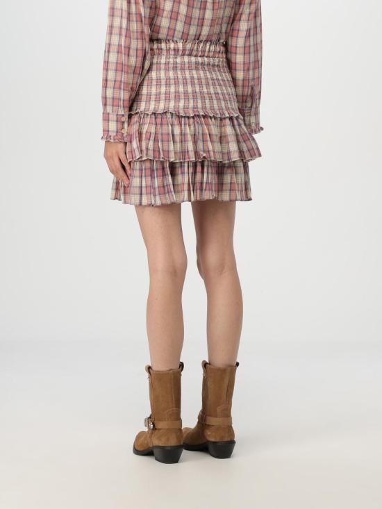 24FW 이자벨마랑에뚜왈 숏 스커트 JU0022FBB3J08E AKYW Pink - ISABEL MARANT ETOILE