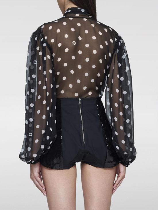 24FW 돌체앤가바나 숏팬츠 FTABOTFLSIM N0000 Black - DOLCE & GABBANA