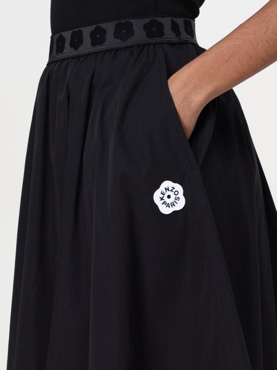 25SS 겐조 스커트 FF52JU3099FI 99 Black - KENZO