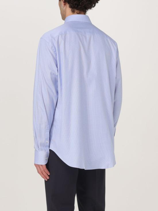 25SS 엠포리오 아르마니 긴팔 셔츠 EM000195TE14119 F9025 Gnawed Blue - EMPORIO ARMANI