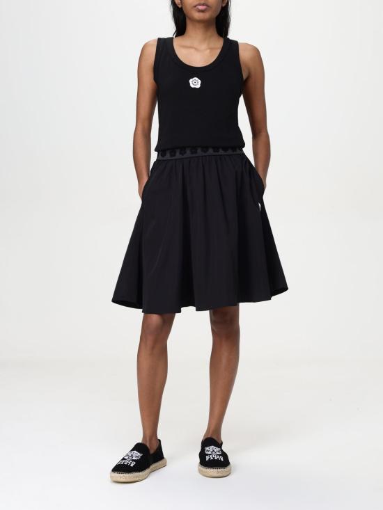 25FW 겐조 민소매 티셔츠 FF52TO7384SJ 99J Black - KENZO