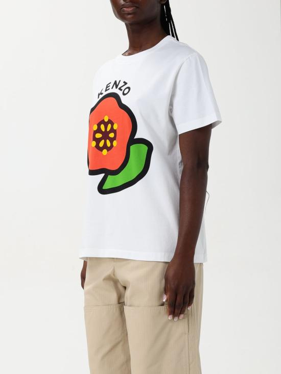 25SS 겐조 반팔 티셔츠 FF52TS1684SO 02 White - KENZO