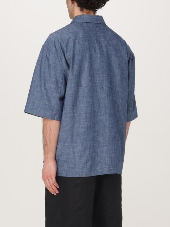 25FW 선플라워 반팔 셔츠 1251 702 Blue - SUNFLOWER