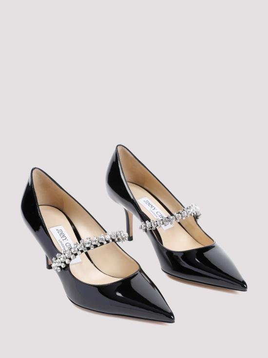 25FW 지미추 뮬/슬리퍼 BINGPUMP65PAT Black - JIMMY CHOO