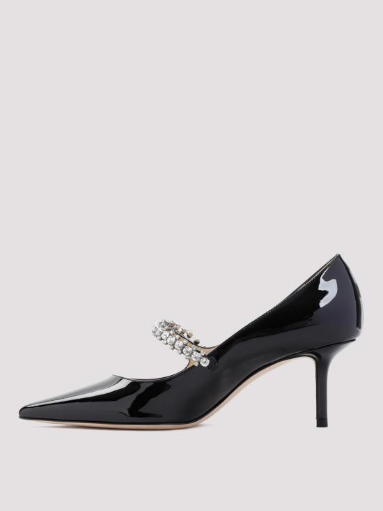 25FW 지미추 뮬/슬리퍼 BINGPUMP65PAT Black - JIMMY CHOO