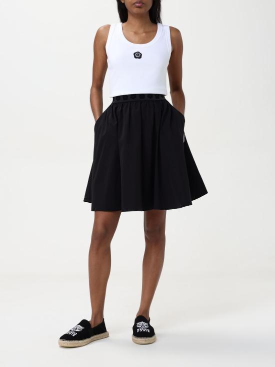 25FW 겐조 민소매 티셔츠 FF52TO7384SJ 01 White - KENZO