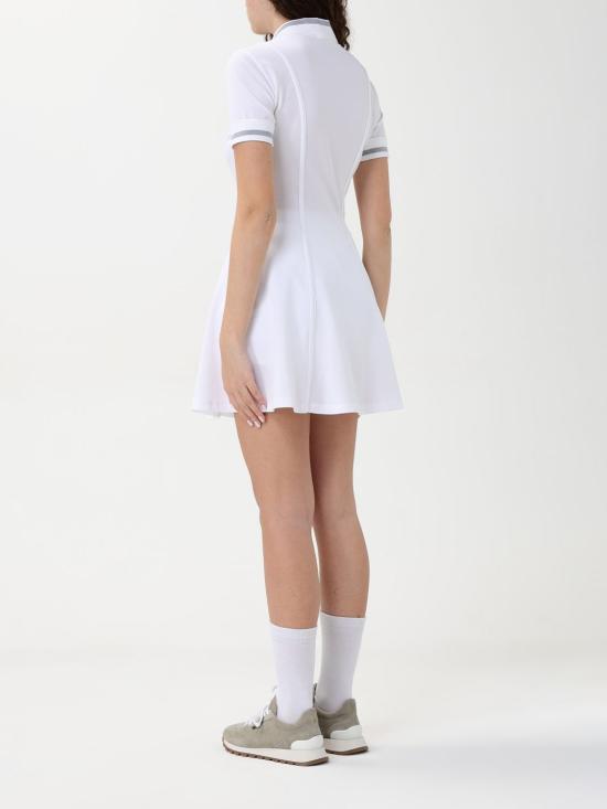 25SS 브루넬로 쿠치넬리 숏 원피스 ML944A5325 C159 White - BRUNELLO CUCINELLI