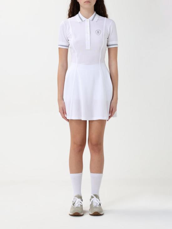 25SS 브루넬로 쿠치넬리 숏 원피스 ML944A5325 C159 White