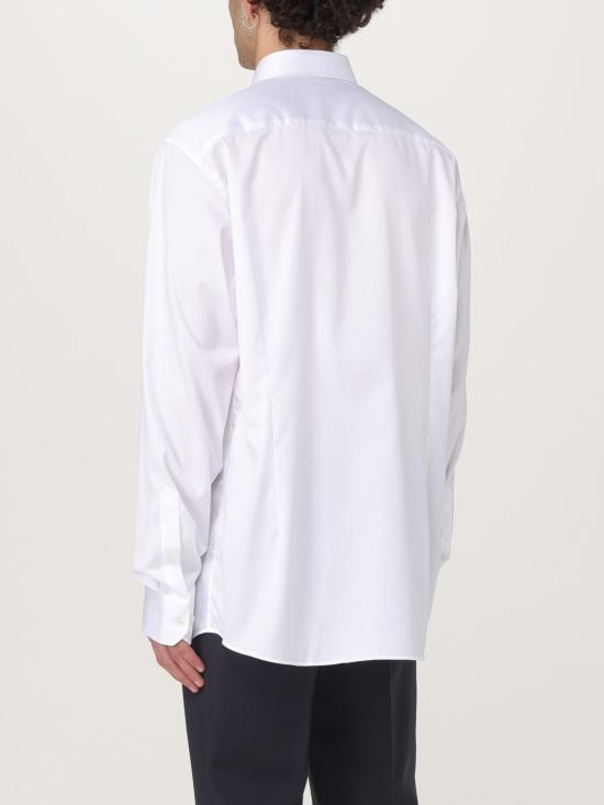 25SS 엠포리오 아르마니 긴팔 셔츠 EM000065TE10156 U0002 White - EMPORIO ARMANI