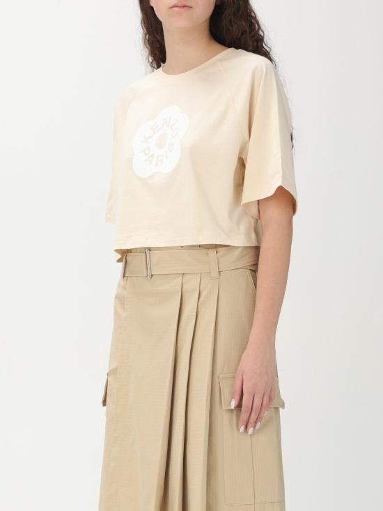 25SS 겐조 반팔 티셔츠 FF52TS1584SG 04 Cream - KENZO