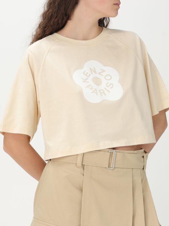 25SS 겐조 반팔 티셔츠 FF52TS1584SG 04 Cream - KENZO