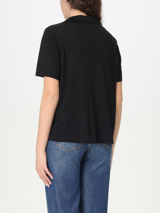 25SS 돈답 반팔 티셔츠 DS022JF0349DXXX 999 Black - DONDUP