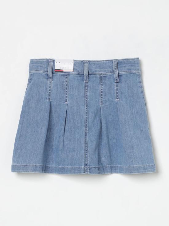 25SS [키즈] 타미힐피거 스커트 KG0KG08430 1AA Denim - TOMMY HILFIGER