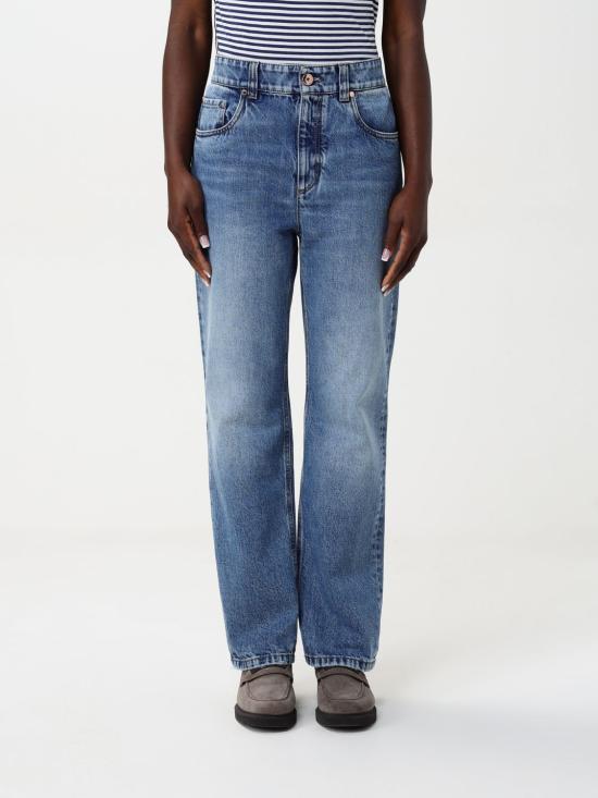 25SS 브루넬로 쿠치넬리 데님 팬츠 MA095P5758 C8990 Blue