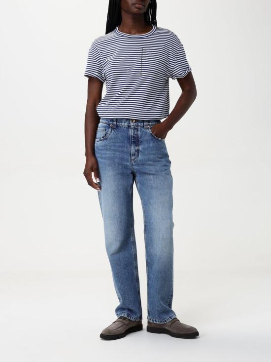 25SS 브루넬로 쿠치넬리 데님 팬츠 MA095P5758 C8990 Blue - BRUNELLO CUCINELLI