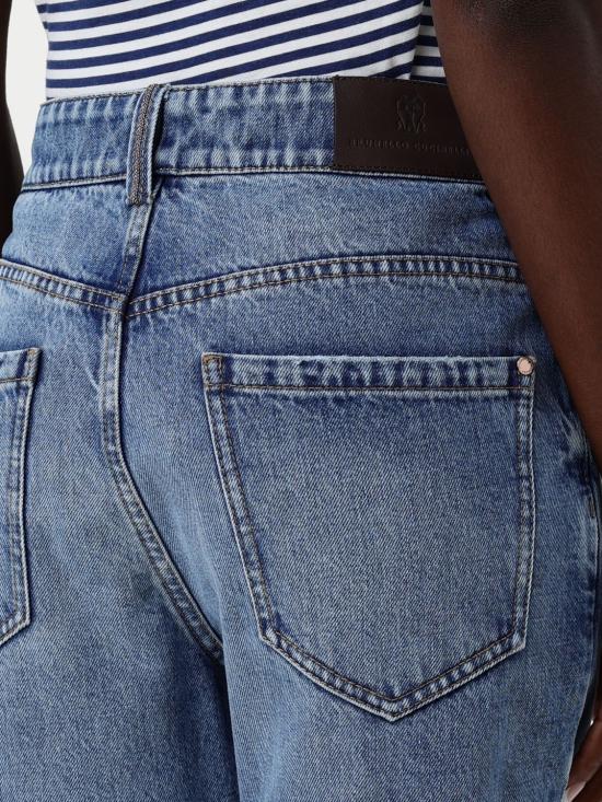 25SS 브루넬로 쿠치넬리 데님 팬츠 MA095P5758 C8990 Blue - BRUNELLO CUCINELLI