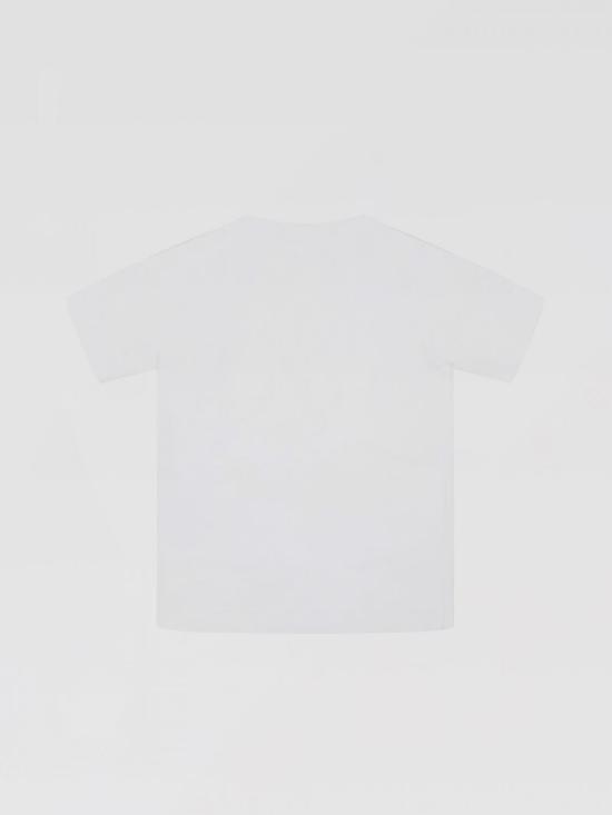 25FW [키즈] 스톤 아일랜드 티셔츠 2100006S0050 V0001 White - STONE ISLAND