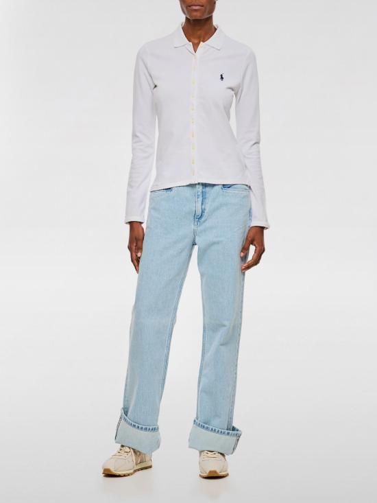 26SS 폴로 랄프로렌 폴로 티셔츠 211941176 004 White - POLO RALPH LAUREN