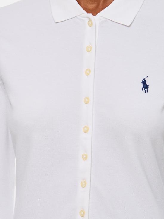 26SS 폴로 랄프로렌 폴로 티셔츠 211941176 004 White - POLO RALPH LAUREN