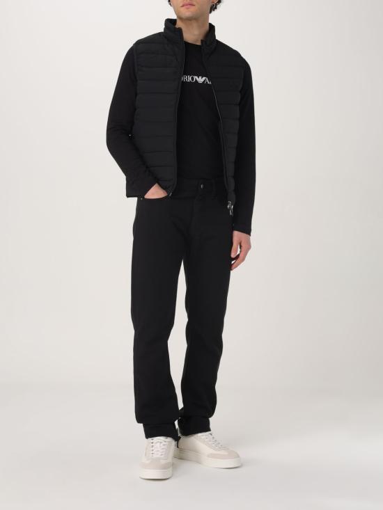25SS 엠포리오 아르마니 베스트 8N1BQ11NLRZ 0999 Black - EMPORIO ARMANI