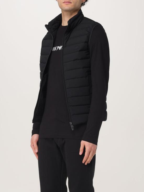 25SS 엠포리오 아르마니 베스트 8N1BQ11NLRZ 0999 Black - EMPORIO ARMANI