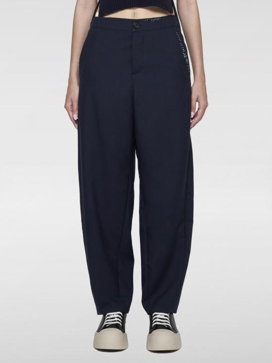 24FW 마르니 팬츠 PAMA0482S1TW839 00B99 Blue