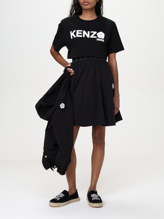 25FW 겐조 자켓 FF52OU1419NF 99 Black - KENZO