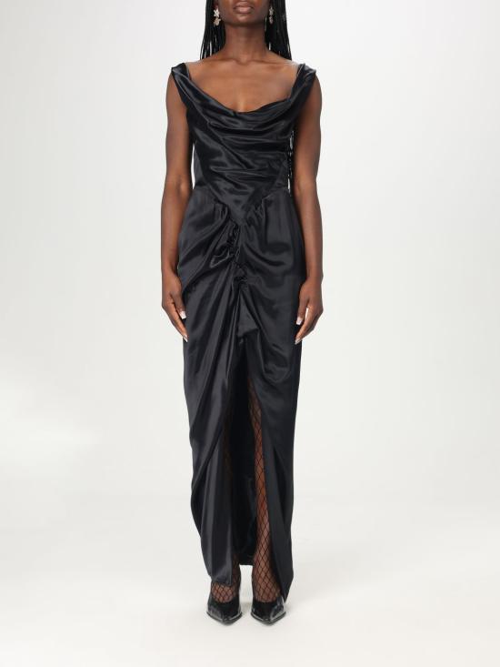 25SS 비비안웨스트우드 롱 원피스 1101035BW0128 N401 Black